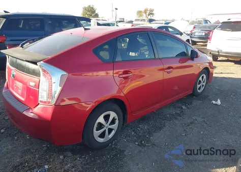 2013 Toyota Prius Three from USA, damaged, VIN JTDKN3DU1D0342846